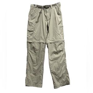 COLUMBIA Cargo Pants Size 34 Zip Off Shorts